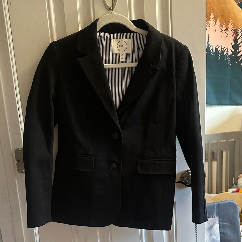 NWT 1901 Black Blazer • Elegant Work Blazer - Orig. $139 - Picture 3 of 9